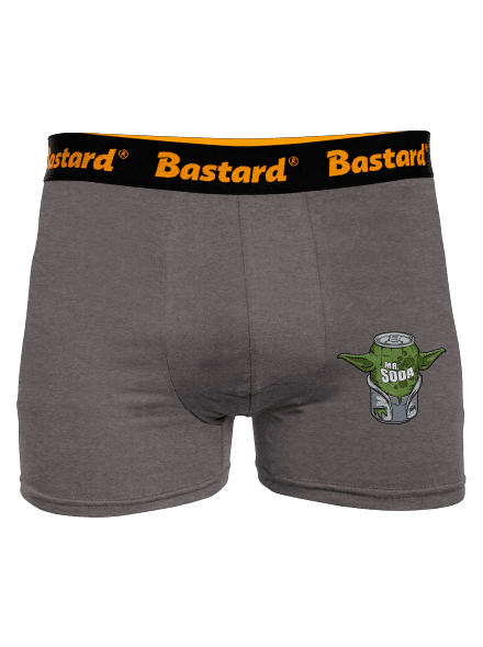 Mr. Szóda boxeralsó Gray Melange