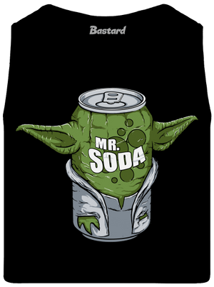 Mr. Szóda férfi trikó Black