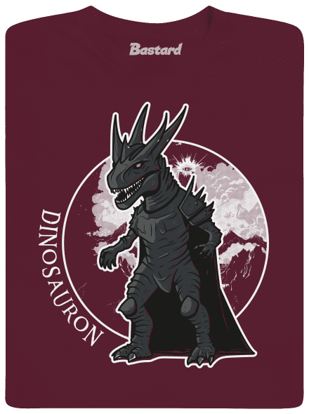 Dinosauron gyerek póló Burgundy