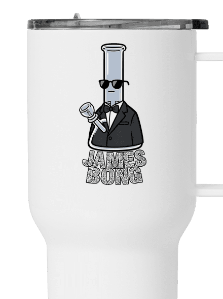 James Bong termosz bögre White