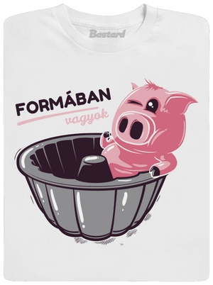 Formában gyerek póló White