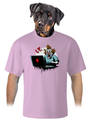 unisex túlméretezett póló