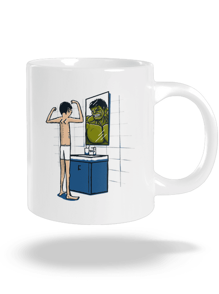 Hulk nagy bögre White
