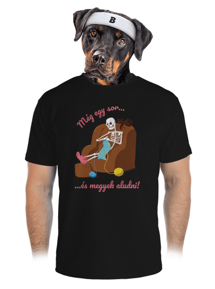 Még egy sor férfi sportpóló Black