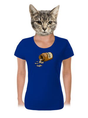 Music Pills női póló Royal Blue Mal