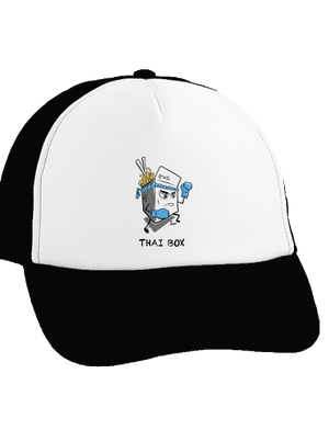 Thai box teherautós sapka Black cap