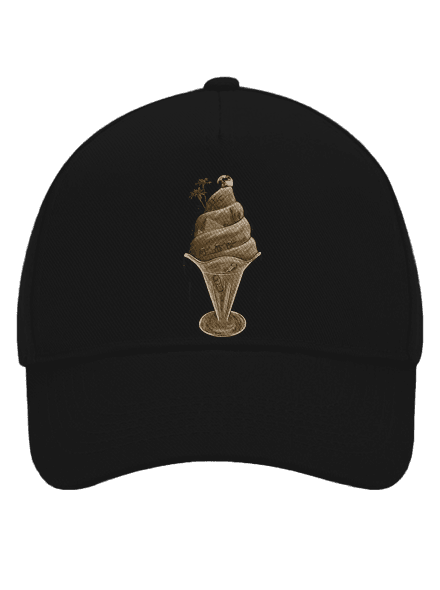 De(s)ert baseballsapka Black