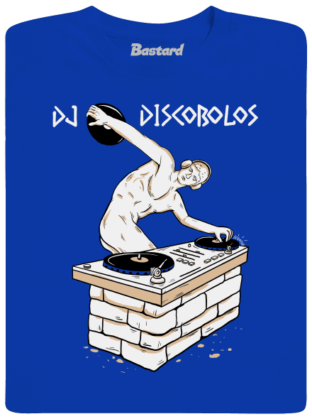 DJ Discobolos gyerek póló Royal Blue