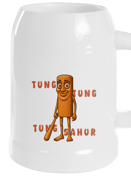 Tung Tung Tung Sahur – Italian Brainrot söröskorsó White