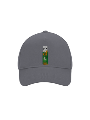 USB city baseballsapka Graphite grey