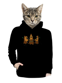 női kenguruzsebes pulóver