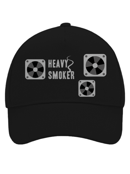 Heavy smoker baseballsapka Black