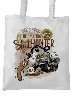 Shithunter táska White