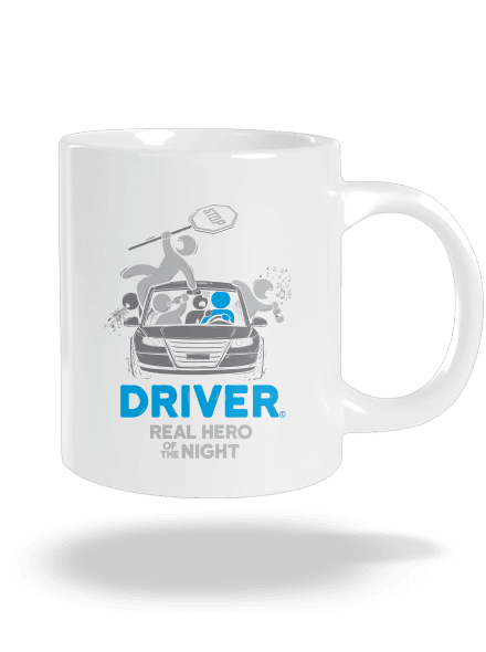 Driver nagy bögre White