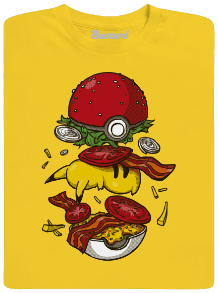 Pokémon burger gyerek póló Gold