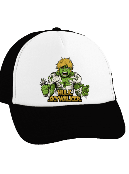 Hulk Skywalker teherautós sapka Black cap