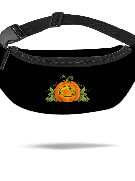 Kísérteties Halloween övtáska Black