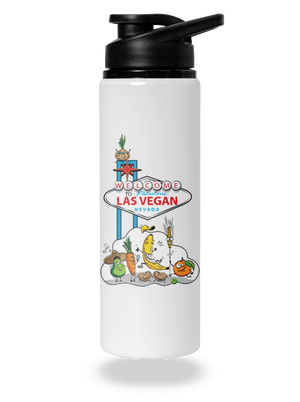 Las Vegan kulacs White