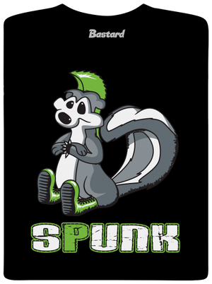 Spunk férfi hosszú ujjú póló Black