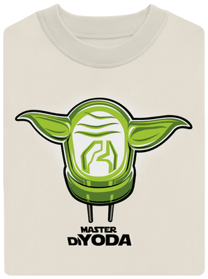 Master DiYoda unisex crewneck Off White