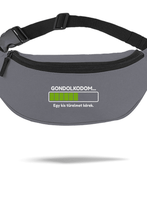 Gondolkodom övtáska Graphite
