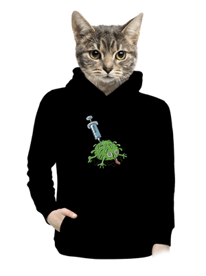 női kenguruzsebes pulóver