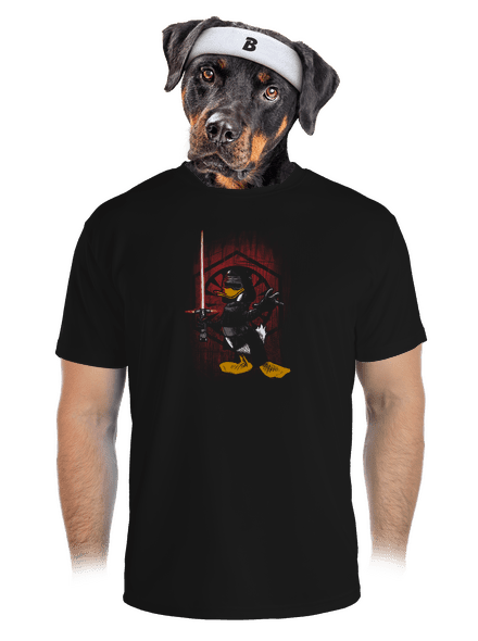 Kylo Duck férfi sportpóló Black