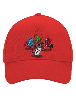 Led Zeppelin baseballsapka Classic Red