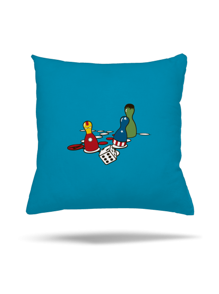 Szuperhős ne haragudj párna Blue Turquoise
