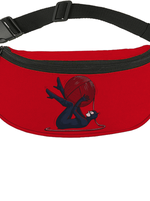 Catwoman övtáska Red