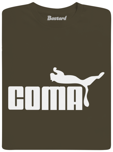 Coma férfi póló Urban Khaki