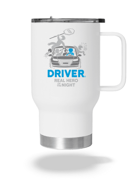 Driver termosz bögre White