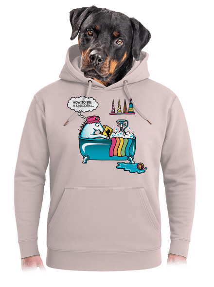 Mi kell az egyszarvúvá váláshoz unisex prémium pulóver Rose Chalk