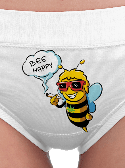 Bee happy női bugyik White