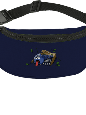 Áfonya övtáska French Navy