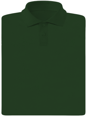 Nyomtatás nélkül férfi pólóingek Bottle Green Mal