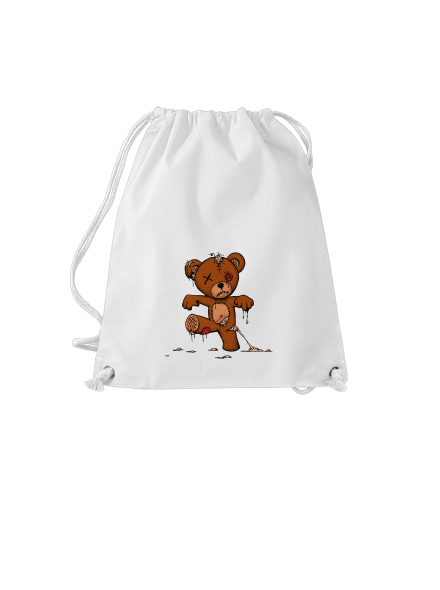 Zombie Teddy hátizsák White