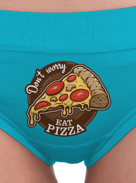 Pizza női bugyik Turquoise