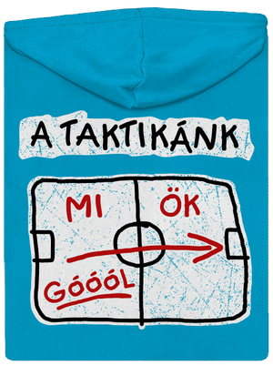 A taktikánk cipzáras női pulóver Blue Atol