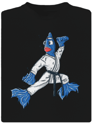  gyerek sport póló Black