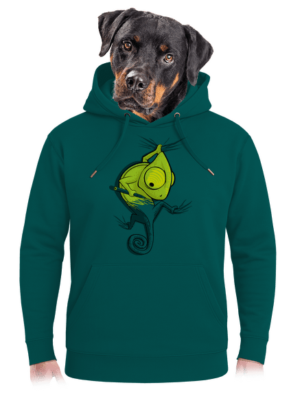 Hibajavító unisex prémium pulóver Emerald Green