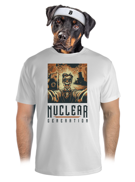 Nuclear generation férfi sportpóló White