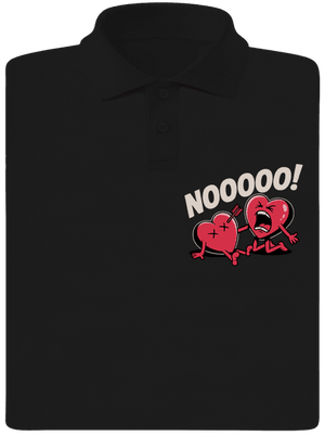 Egy ütés a szívbe férfi pólóingek Black