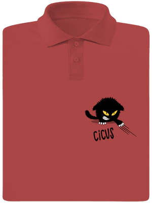 Cicus férfi pólóingek Burgundy