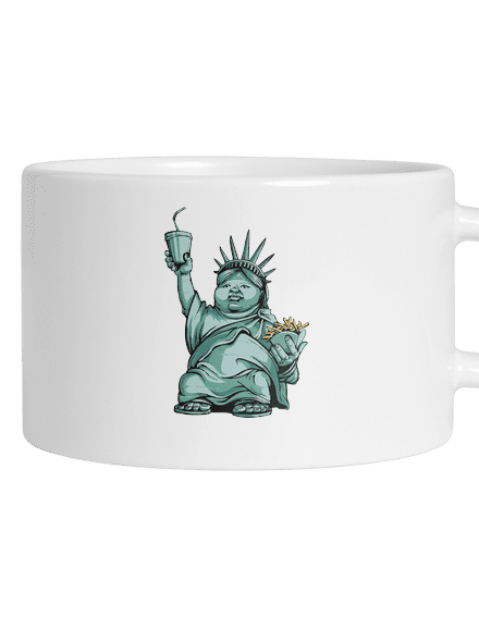 Amerikai bálvány macaron bögre White