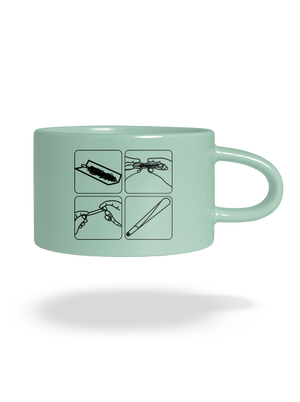 Joint macaron bögre Mint Macaron