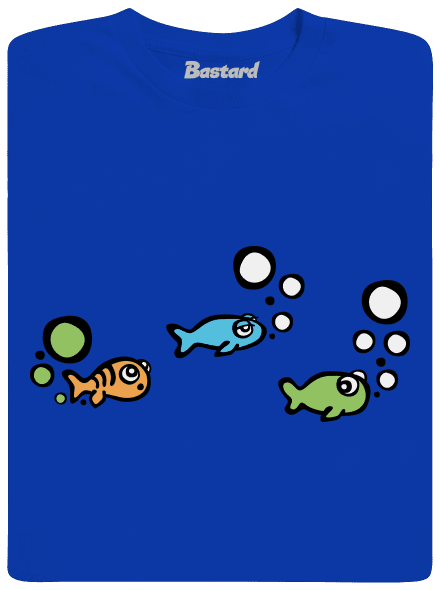 Baleset gyerek póló Royal Blue