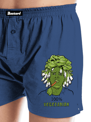 100% vegetáriánus férfi alsó nadrág Blue