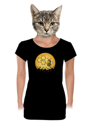 női póló elasztikus alsó szegéllyel