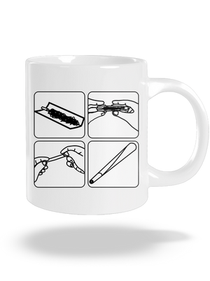 Joint nagy bögre White